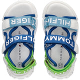 Tommy Hilfiger Logo Velcro Sandal White/Multi