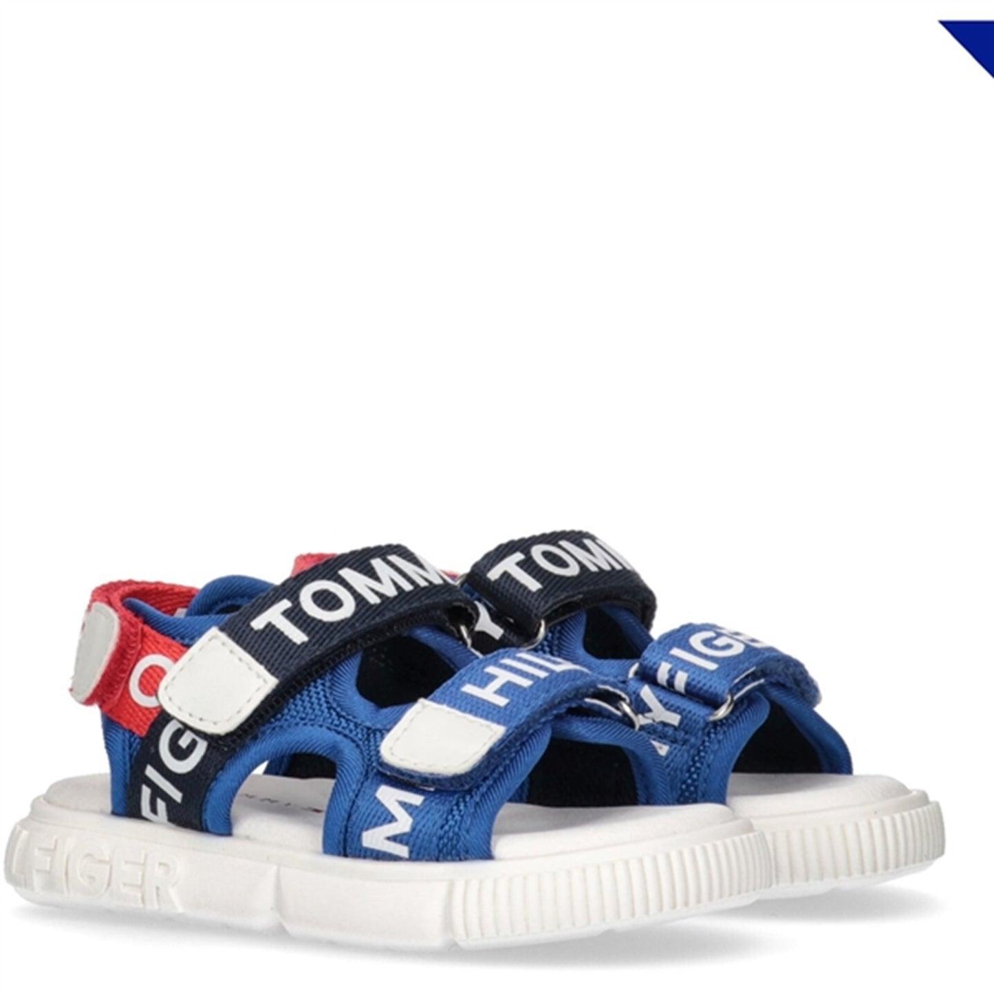 Tommy Hilfiger Logo Velcro Sandal Royal/Blue/Red