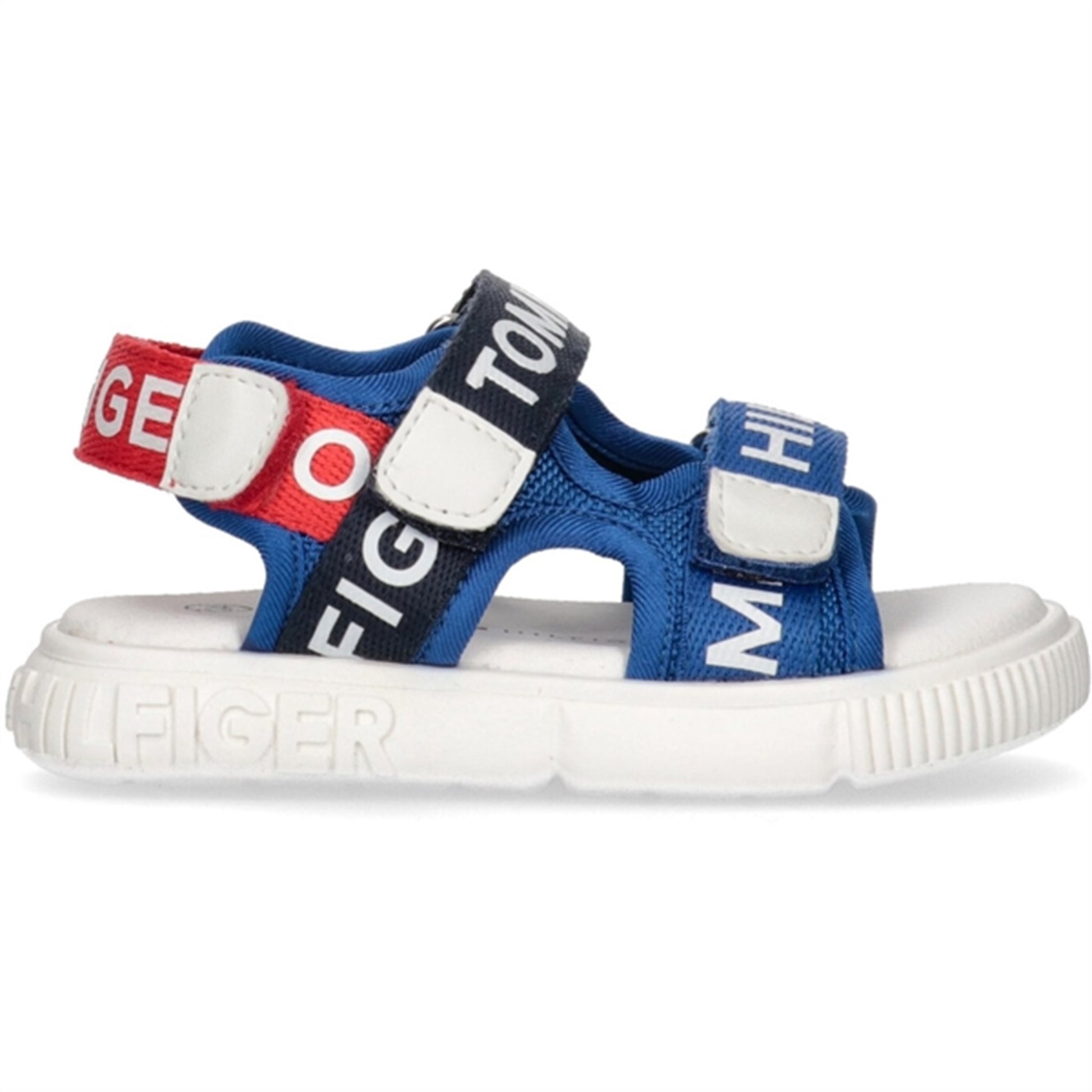 Tommy Hilfiger Logo Velcro Sandal Royal/Blue/Red