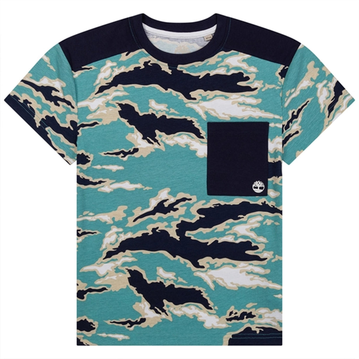 Timberland White Short Sleeve T-shirt