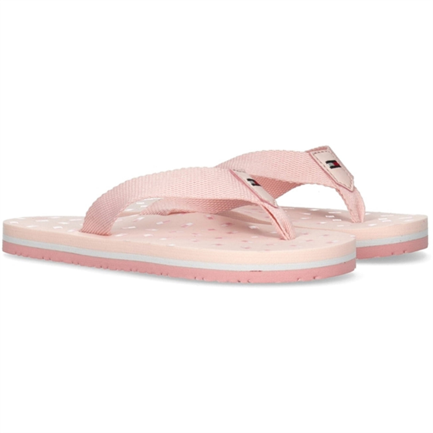 Tommy Hilfiger Flag Flip Flop Pink