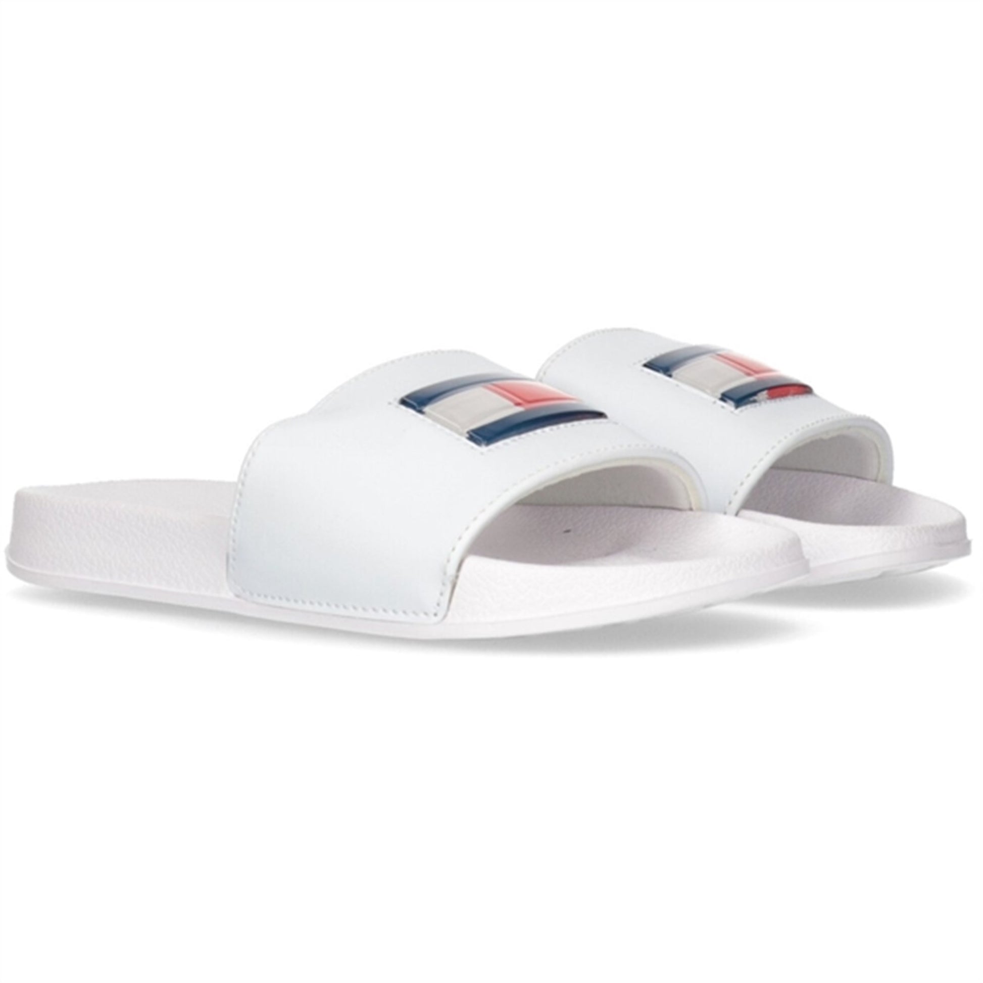 Tommy Hilfiger Flag Pool Slide White