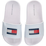 Tommy Hilfiger Flag Pool Slide White
