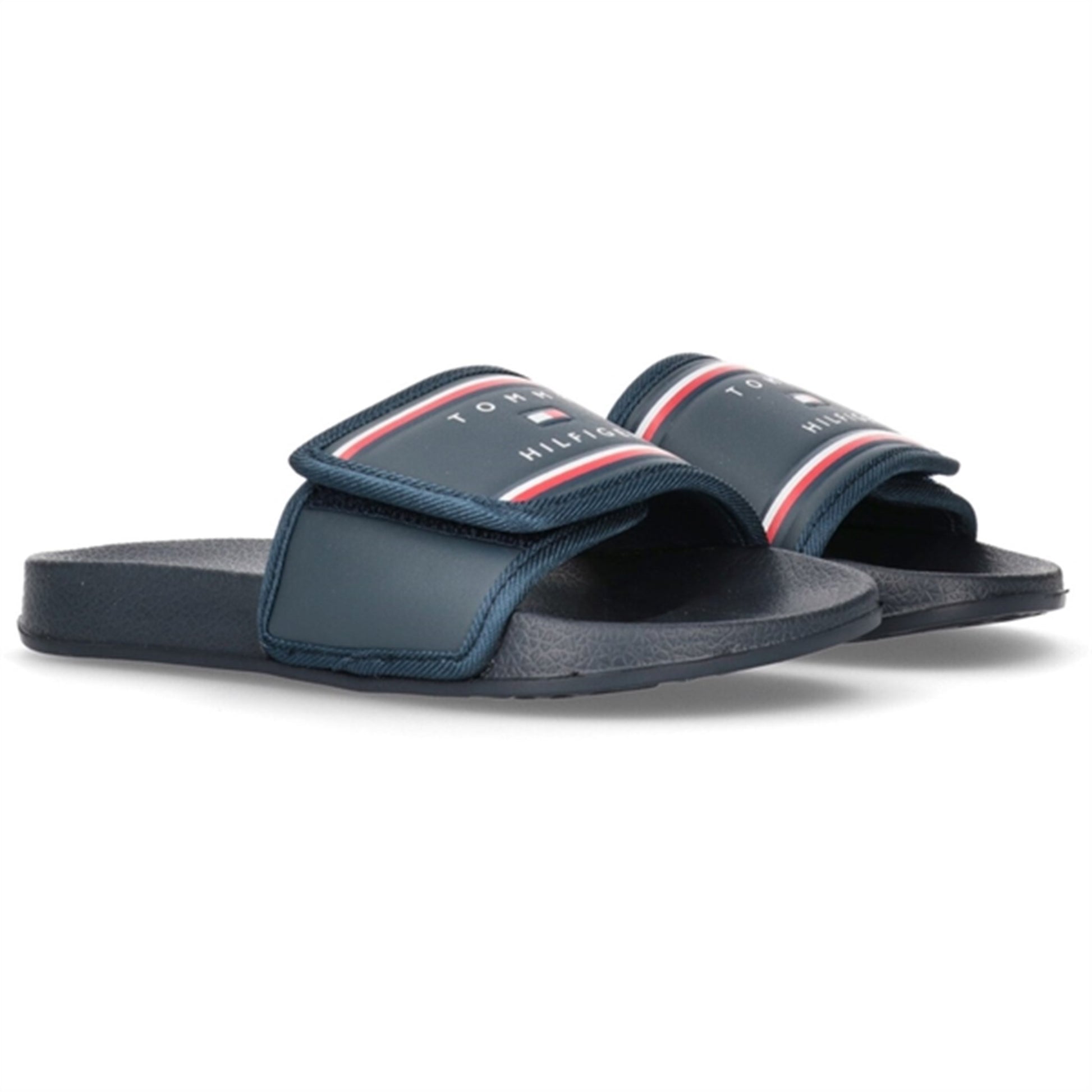 Tommy Hilfiger Maxi Velcro Pool Slide Blue