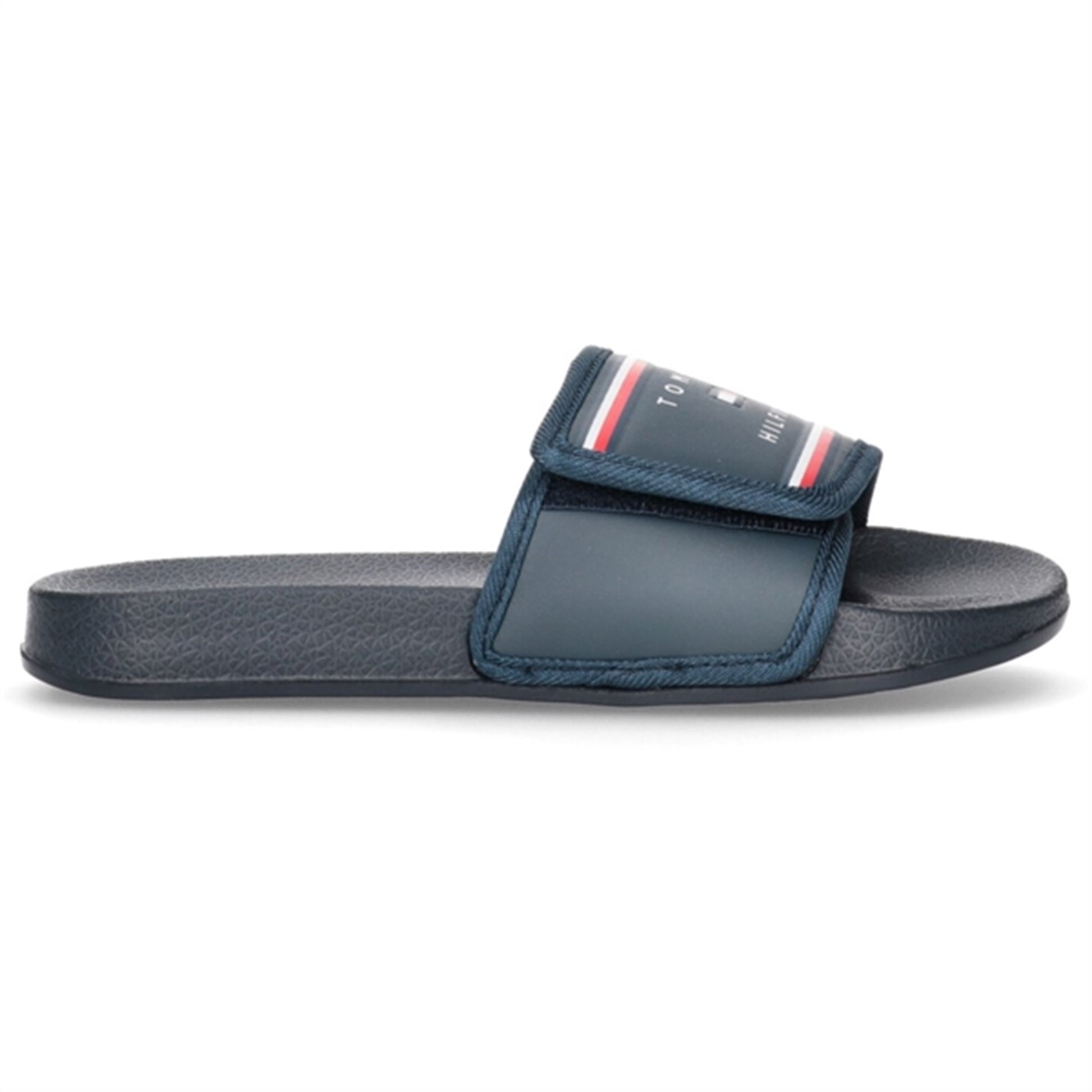 Tommy Hilfiger Maxi Velcro Pool Slide Blue
