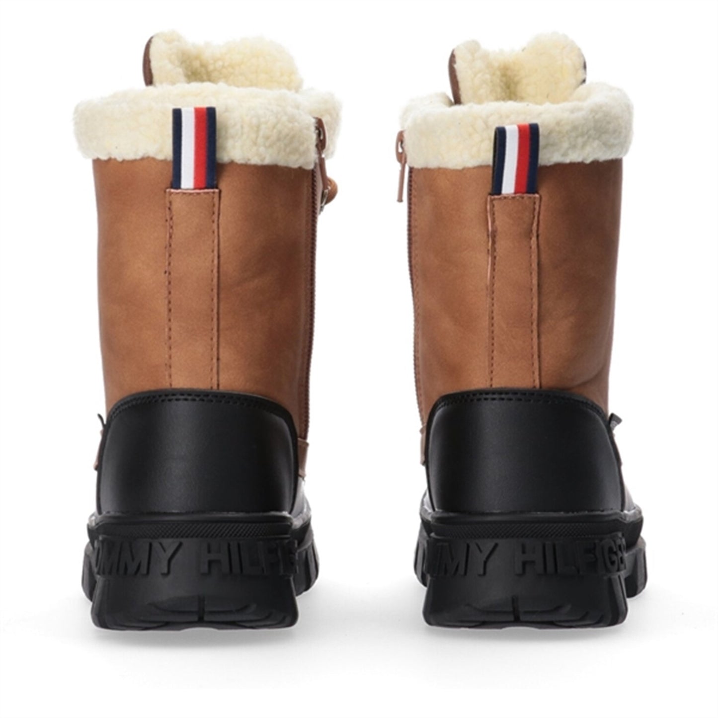 Tommy Hilfiger Lace-Up Bootie Cognac