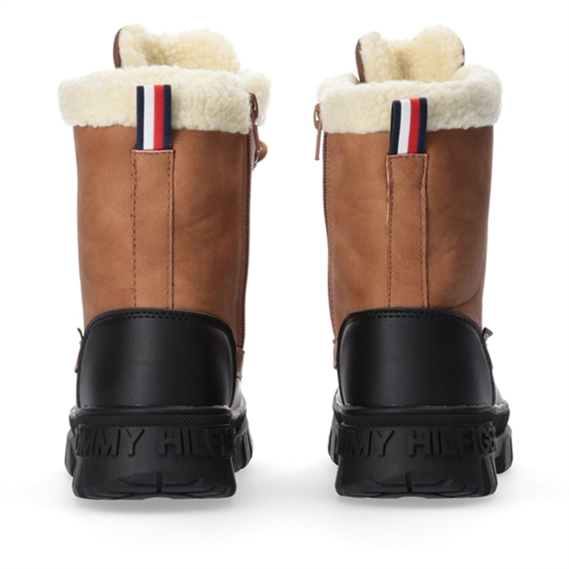 Tommy Hilfiger Lace-Up Bootie Cognac