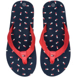 Tommy Hilfiger Flag Flip Flop Red/Blue