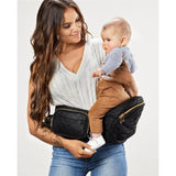 Tushbaby V2 Hip Carrier Vegan Leather Black