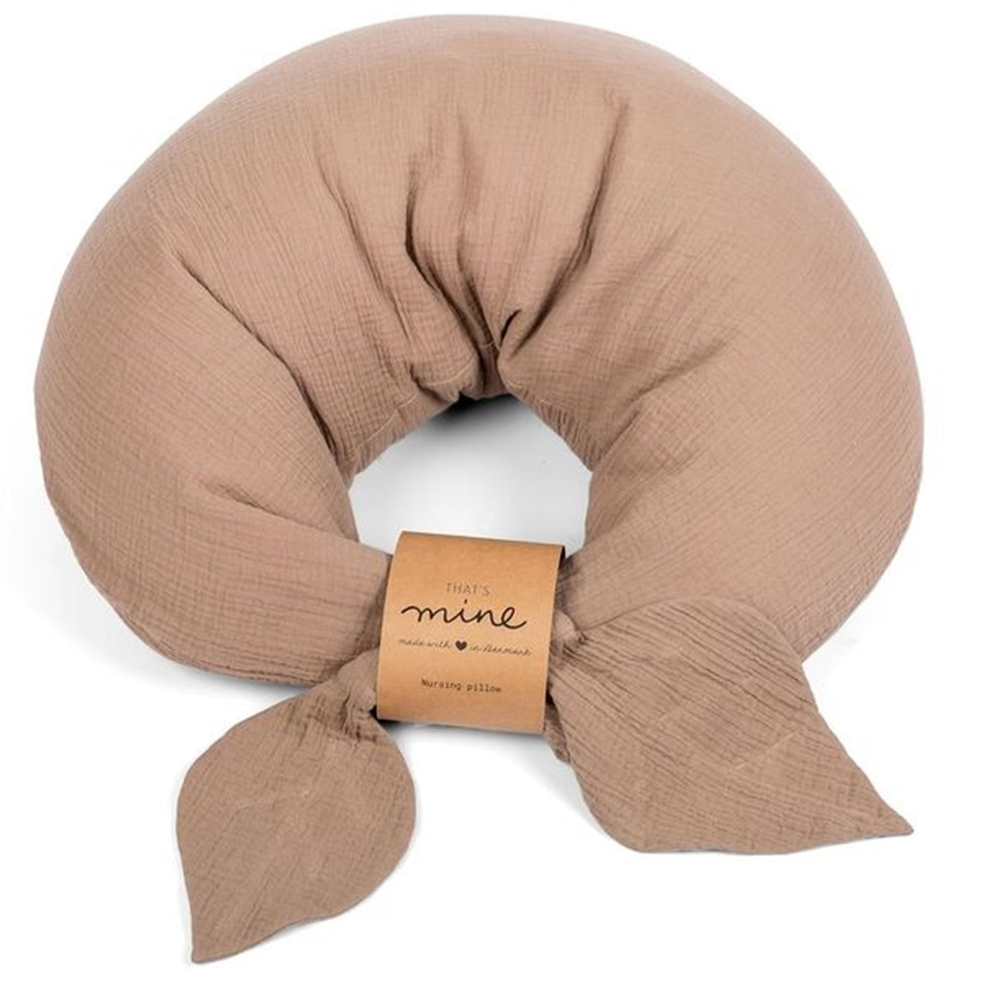 That's Mine Nursing Pillow Brown