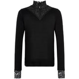 The New Olace Blouse Black