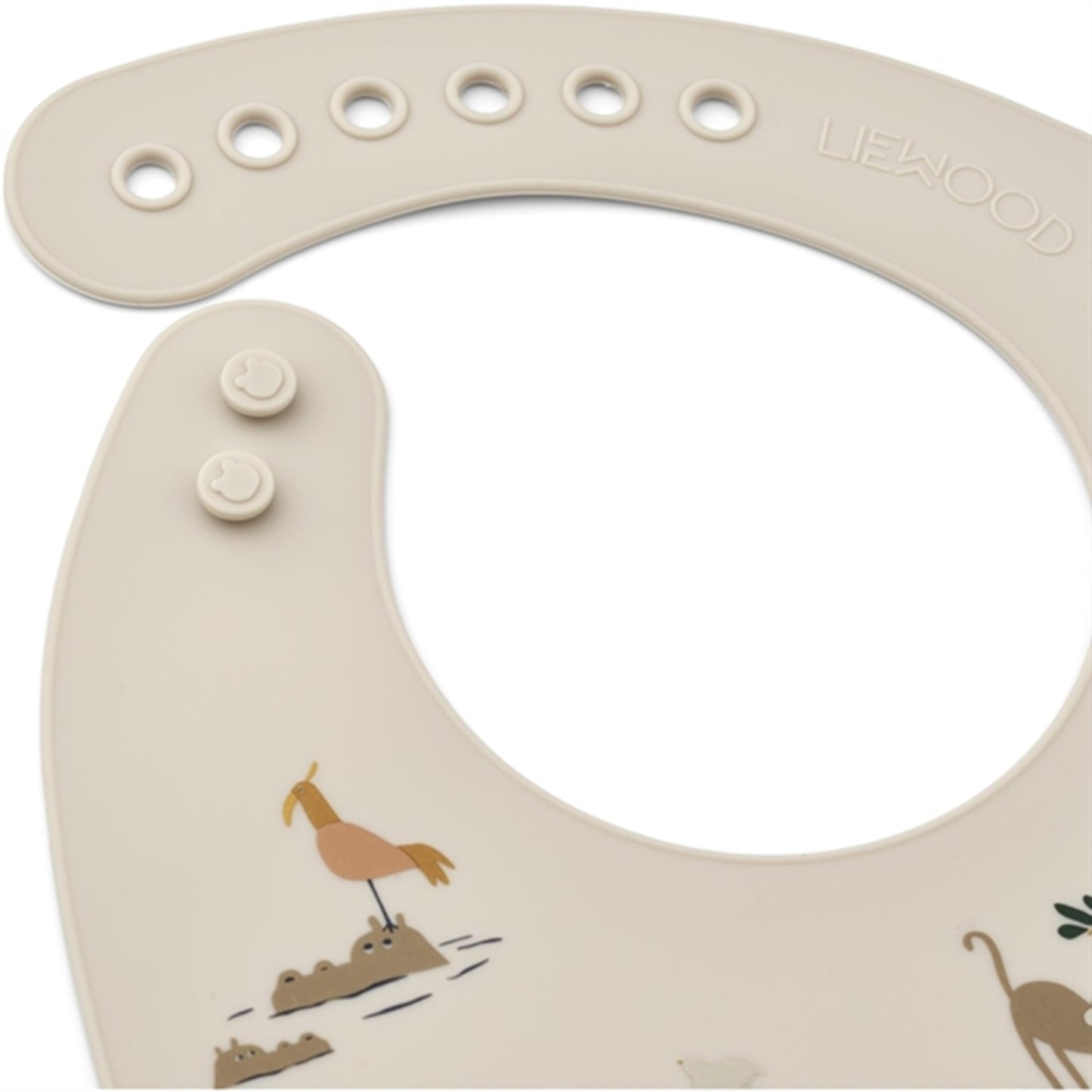 Liewood Tilda Bib 2-Pack All Together Sandy