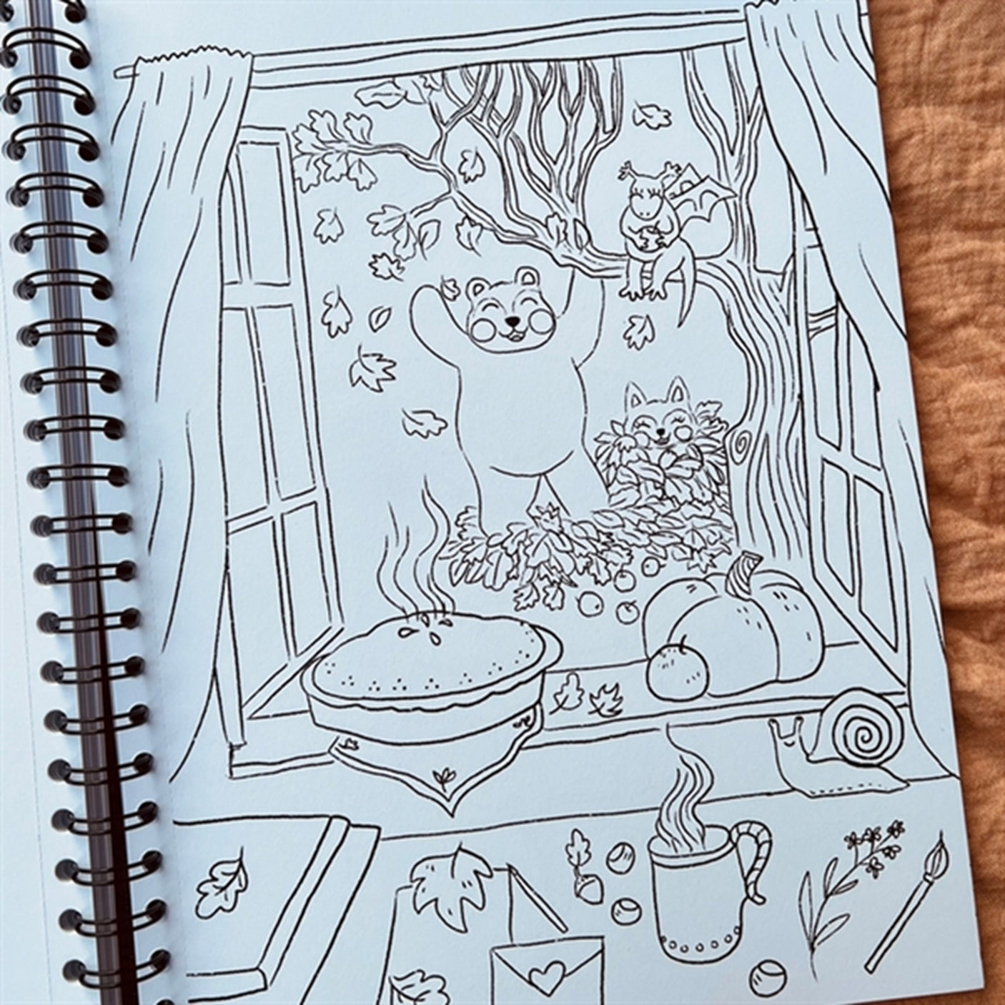 Tjugga® Tjugga and Sally's Enchanting Coloring Book