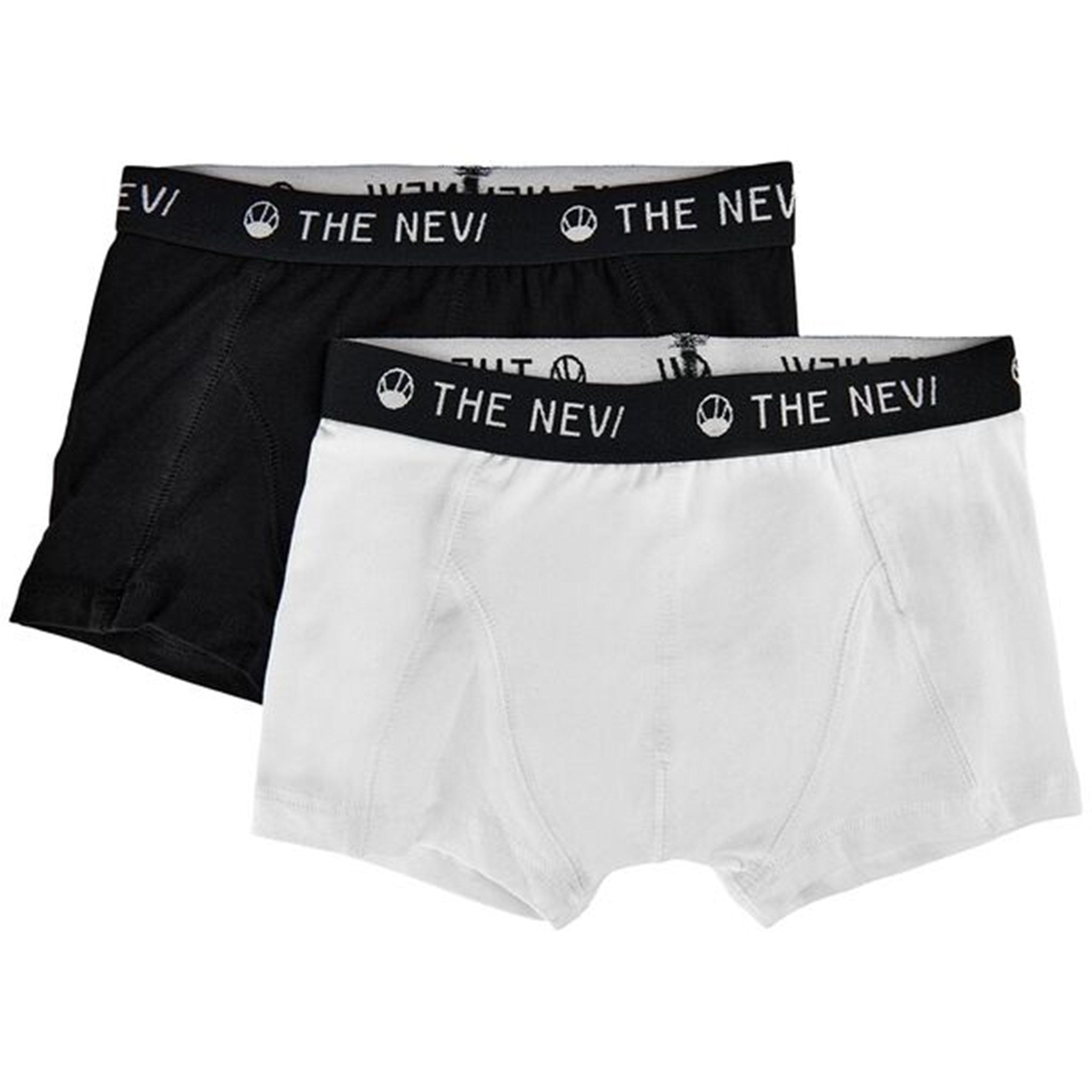 The New Organic Boxers Noos 2-pack Black/White