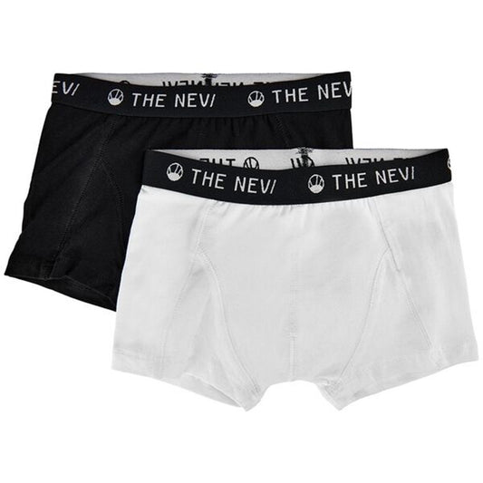 The New Organic Boxers Noos 2-pack Black/White