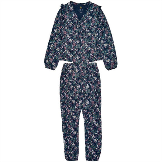 The New Mood Indigo Ditsy Jumpsuit