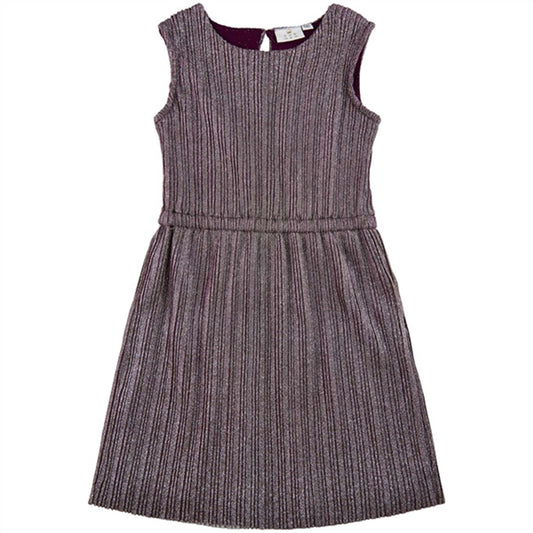 The New Cafe Au Lait Eviana Glitter Dress