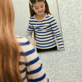 THE NEW White Swan/Limoges Striped Shirt