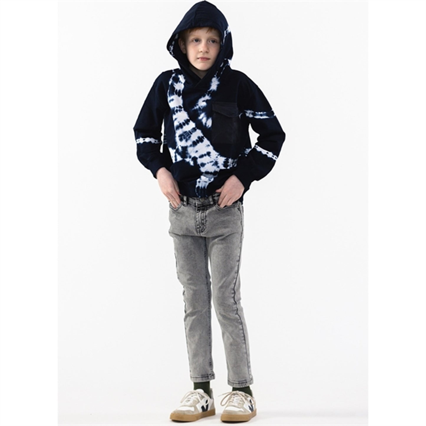 THE NEW Navy Blazer Flour Hoodie