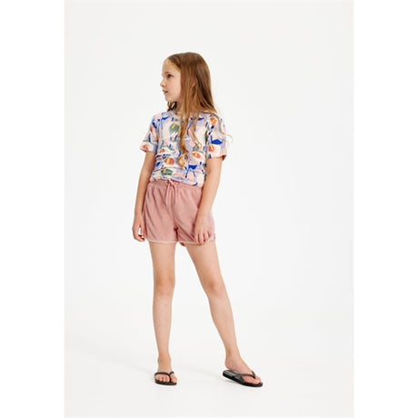 THE NEW Peach Beige Flower AOP Gwyneth T-shirt