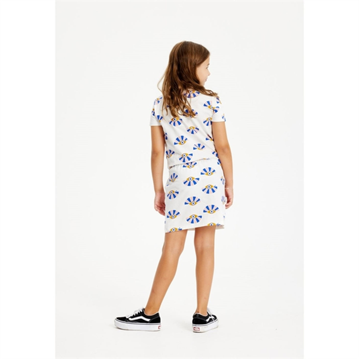 THE NEW White Swan Eye AOP Galiea Dress
