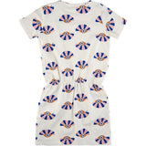 THE NEW White Swan Eye AOP Galiea Dress
