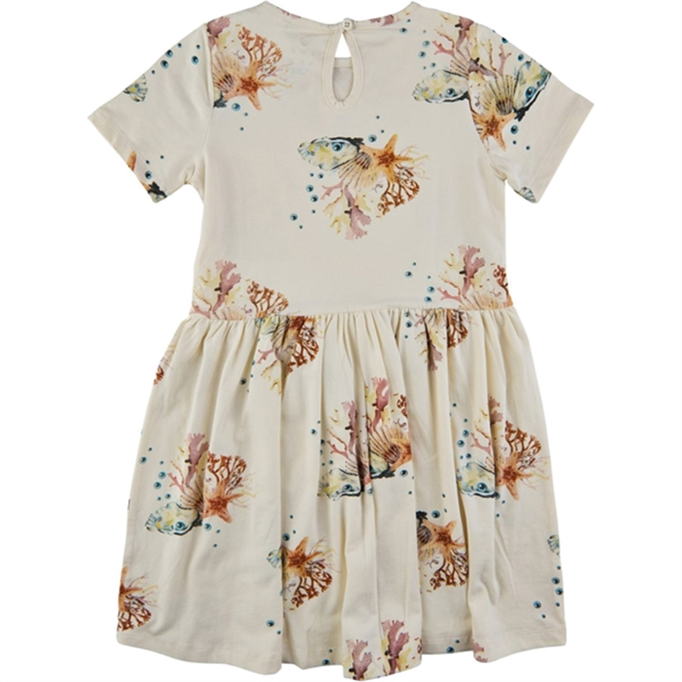 THE NEW White Swan Coral AOP Giselle Dress