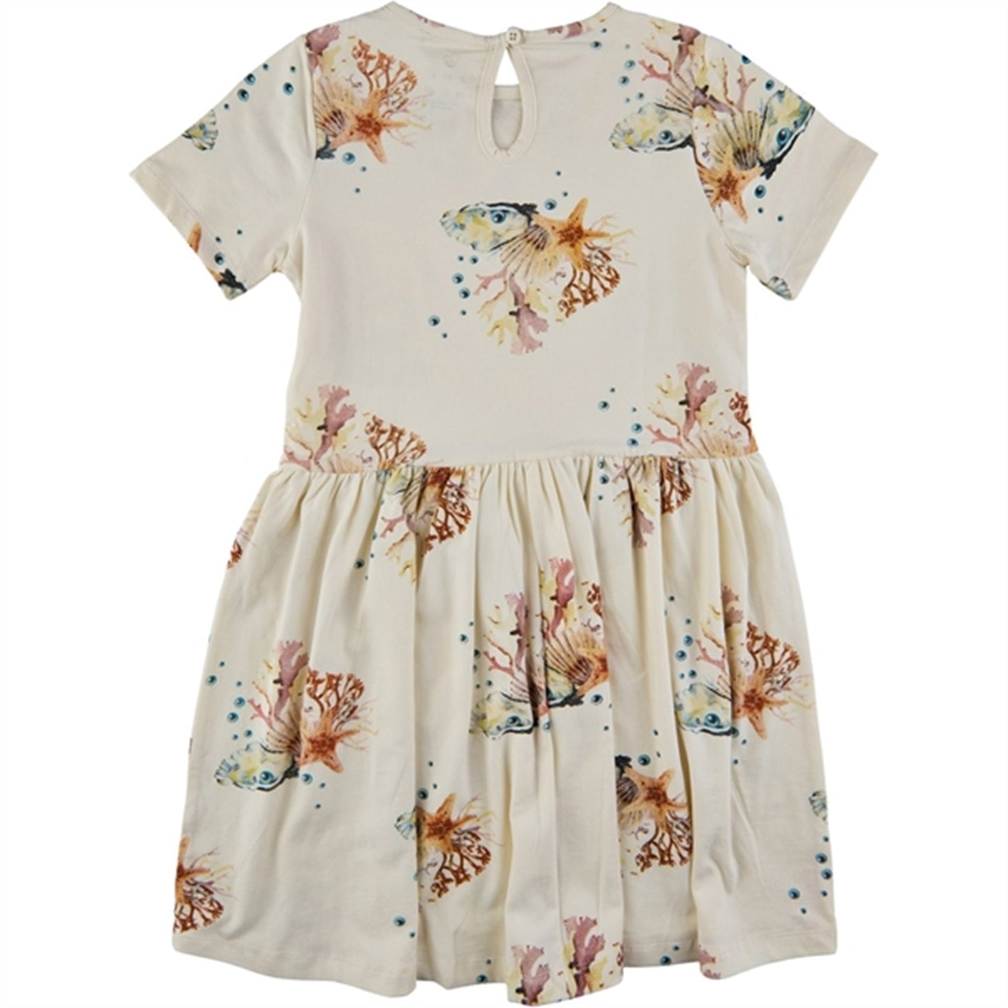 THE NEW White Swan Coral AOP Giselle Dress