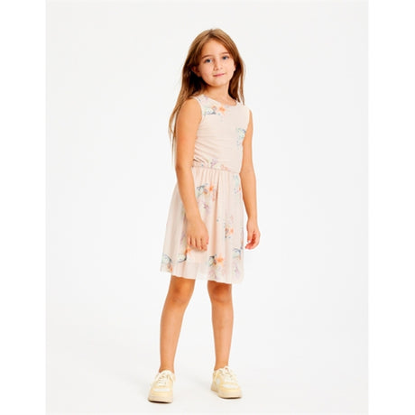 THE NEW White Swan Coral AOP Gigi Dress
