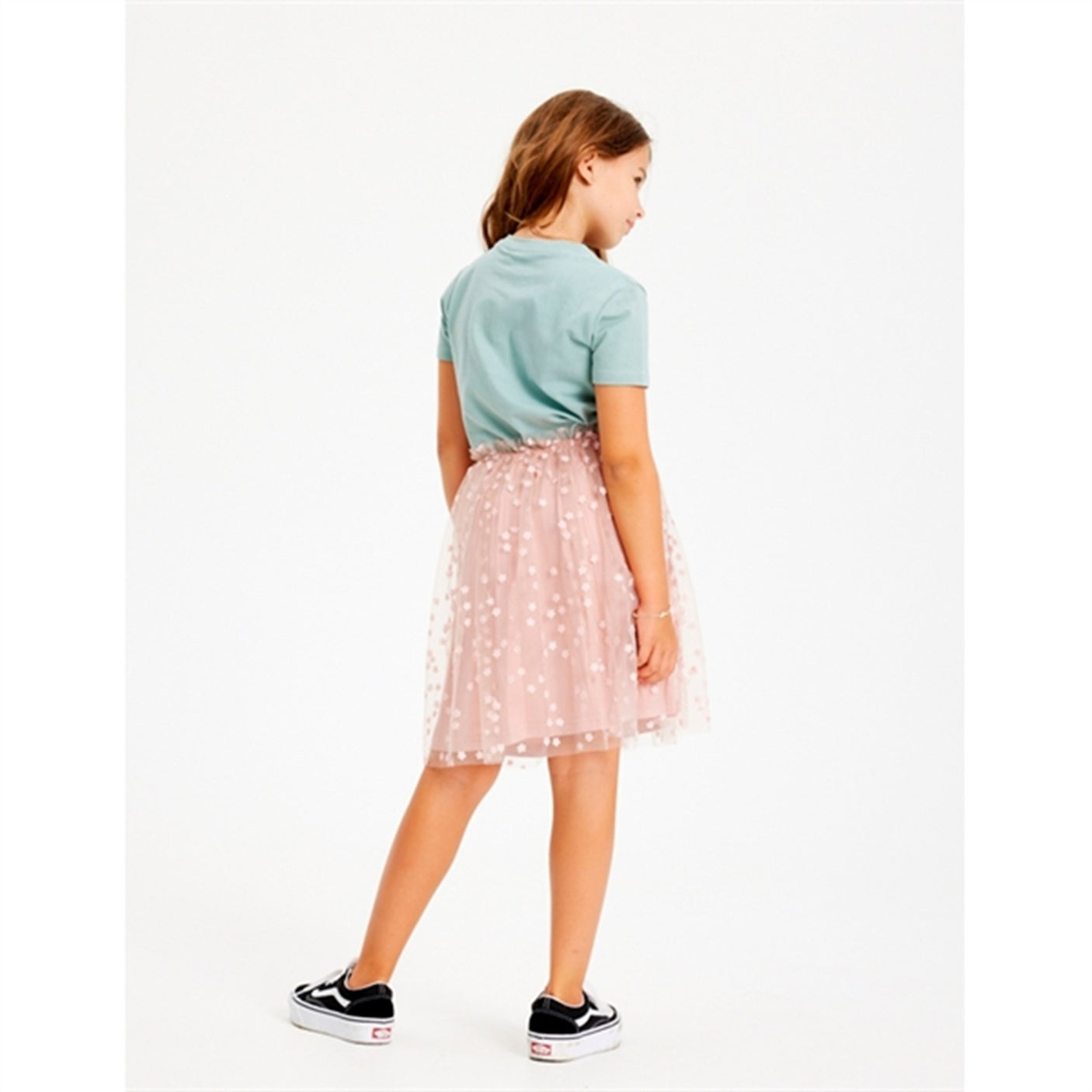 THE NEW Peach Beige Gracelyn Skirt