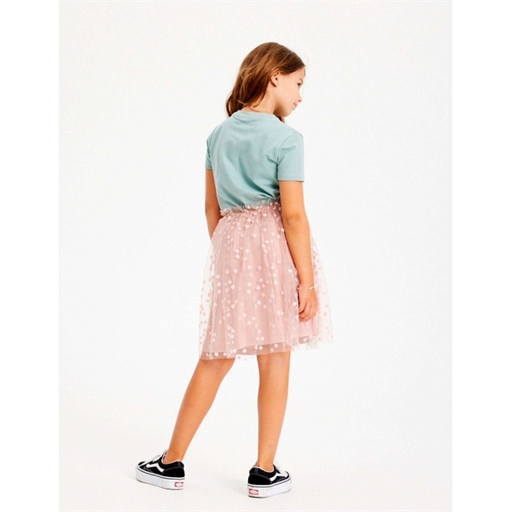 THE NEW Peach Beige Gracelyn Skirt