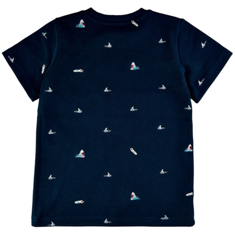 THE NEW Navy Blazer Giuseppe Pique T-shirt