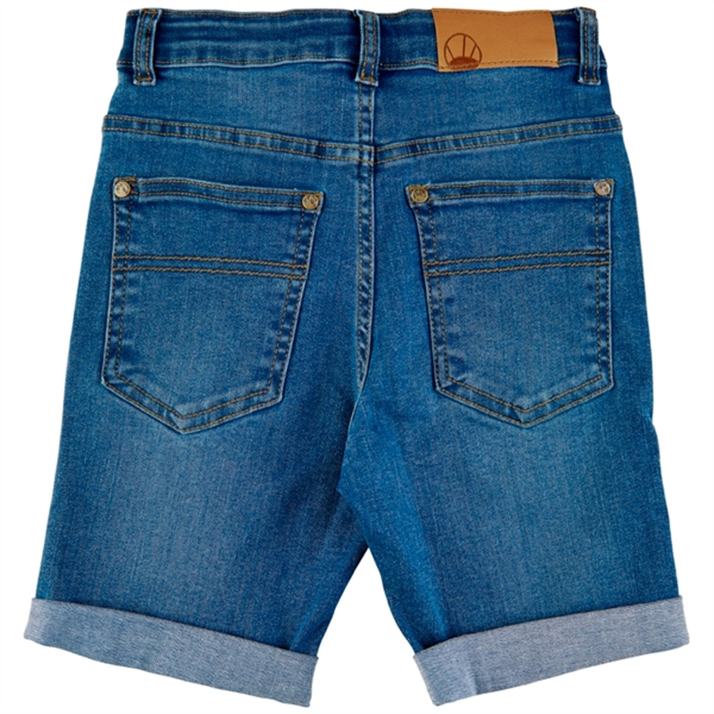 THE NEW Light Blue Wash Une Denim Shorts