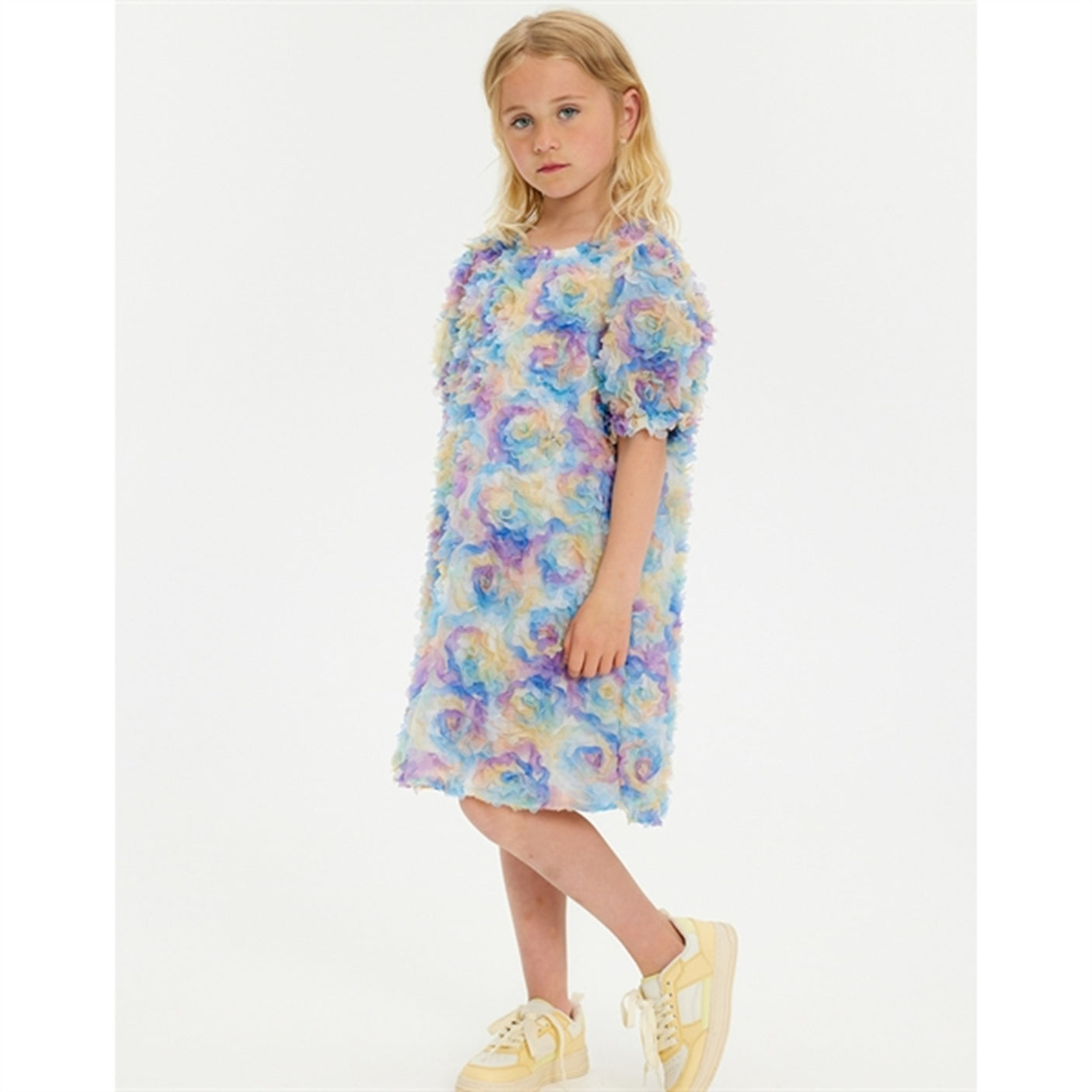 THE NEW White Swan Flower Dress