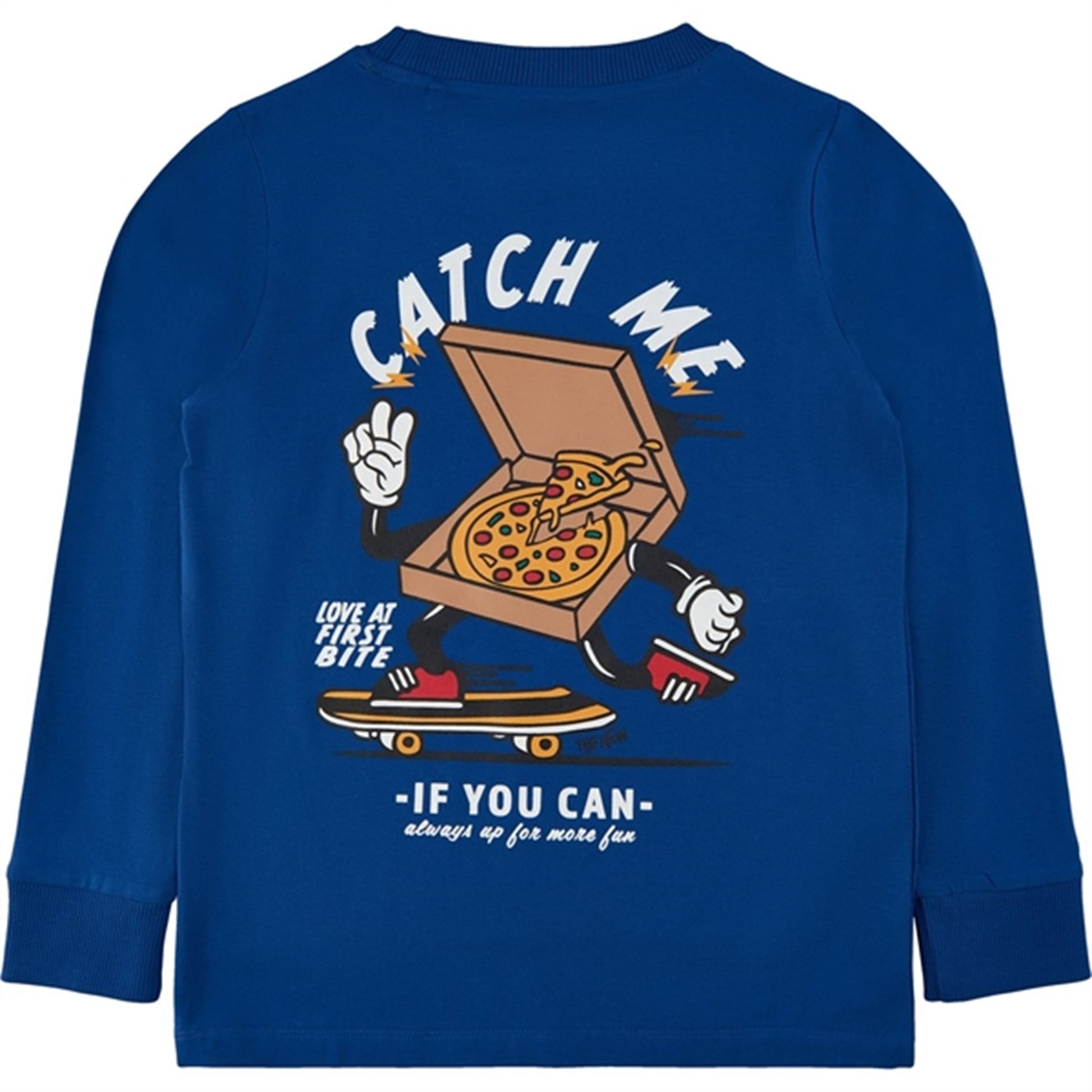 The New Monaco Blue Hanson Blouse