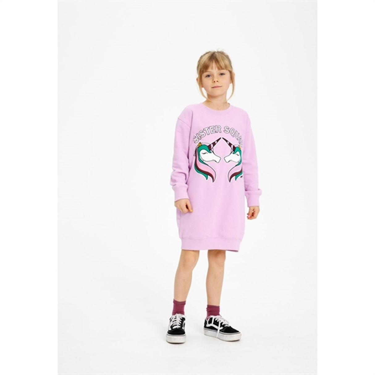 The New Pastel lavender Honey Sweat Dress