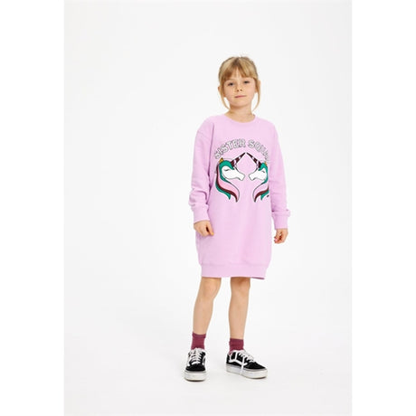 The New Pastel lavender Honey Sweat Dress