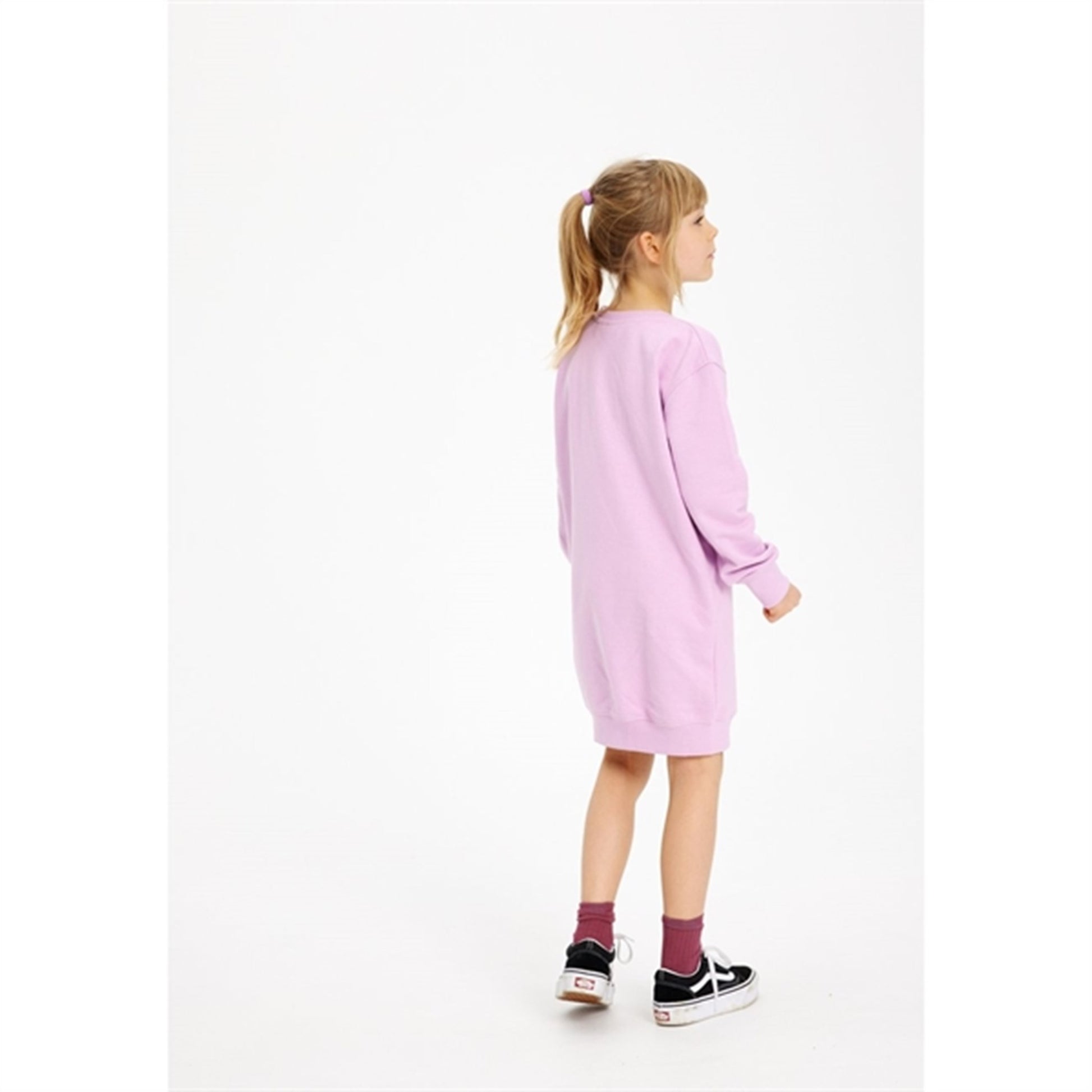 The New Pastel lavender Honey Sweat Dress