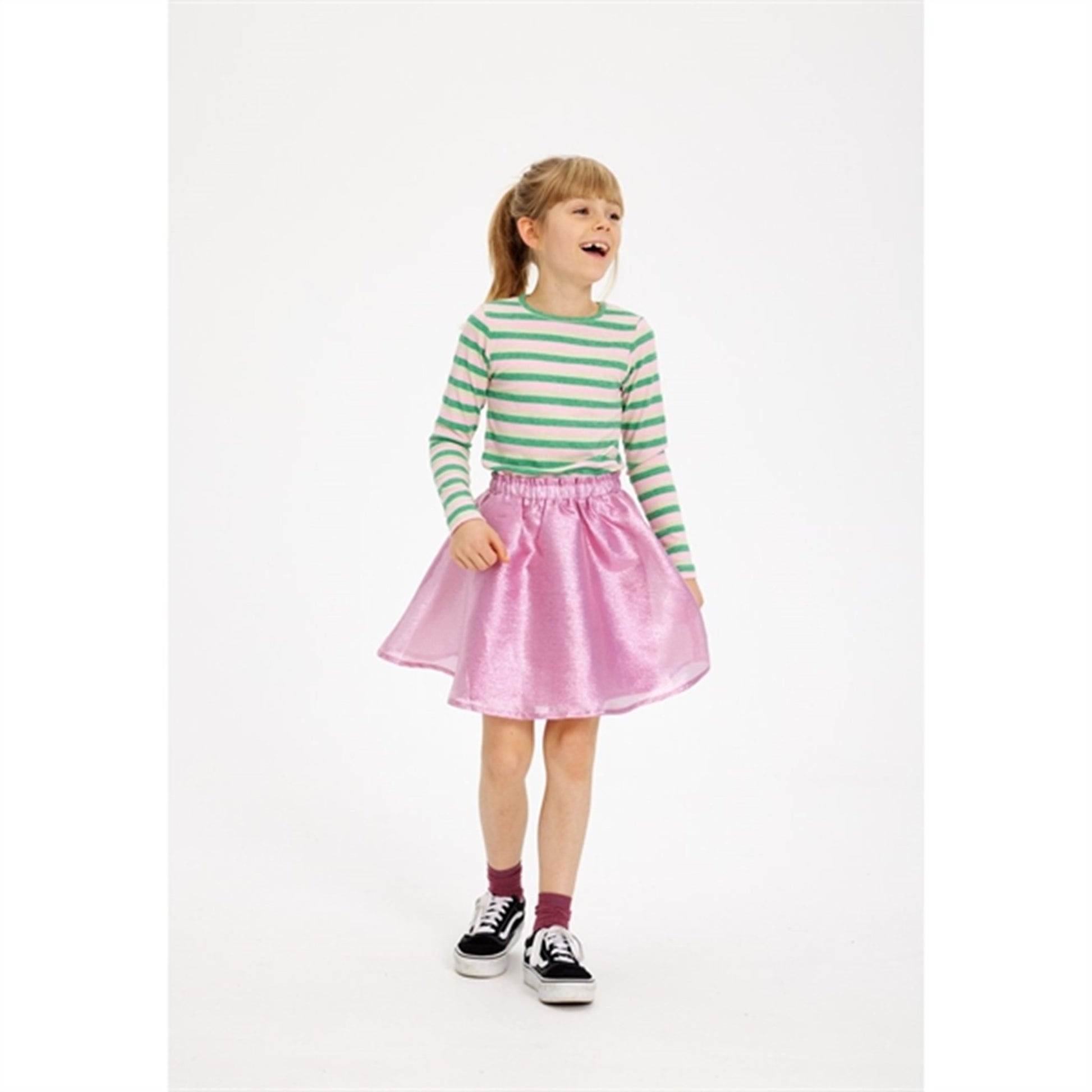 The New Pastel lavender Hailee Rib Blouse