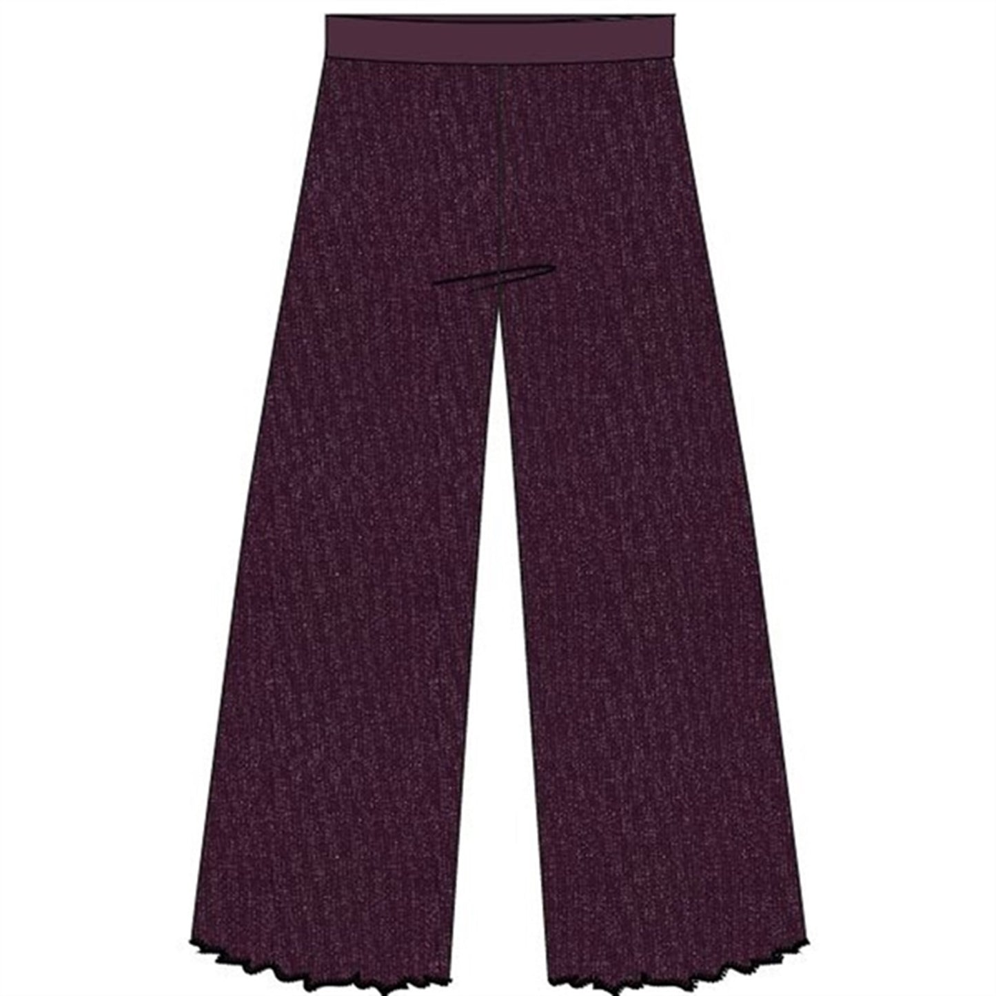 The New Rose Brown Farah Wide Pants