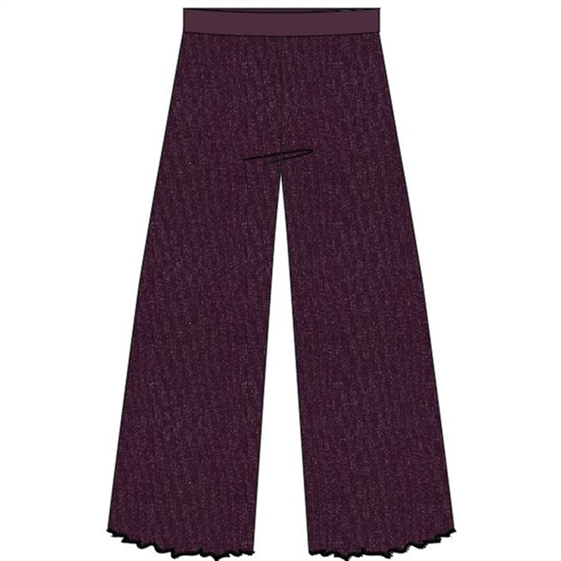 The New Rose Brown Farah Wide Pants