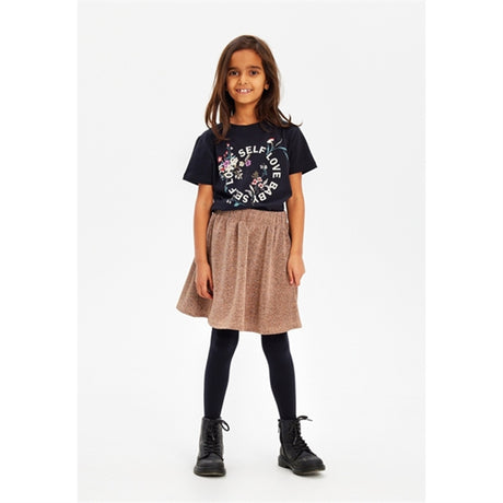 The New Gold Glitter Idalou Skirt