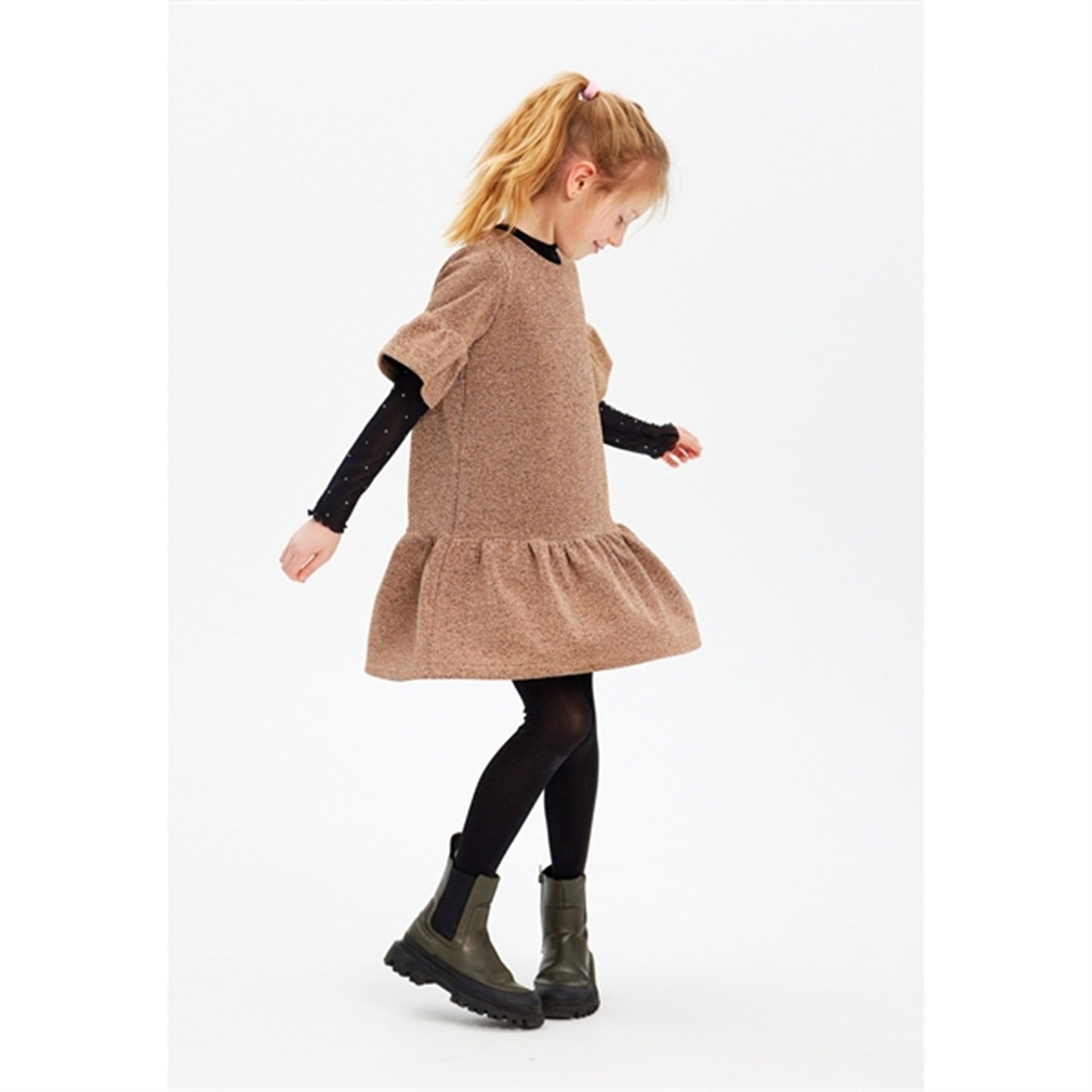 The New Gold Glitter Idalou Dress