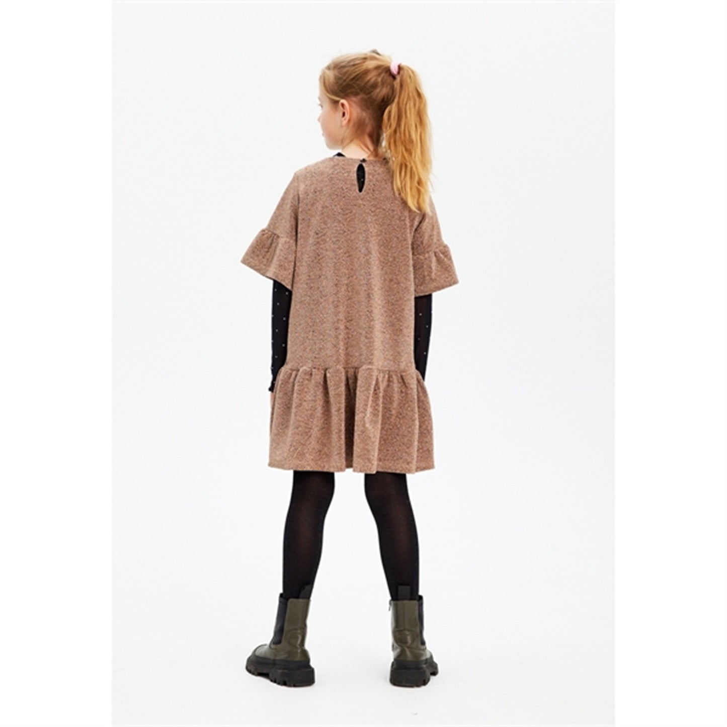 The New Gold Glitter Idalou Dress