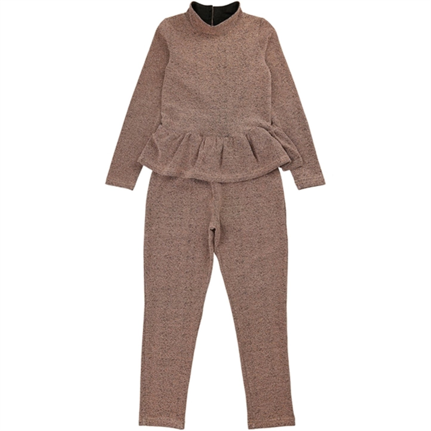 The New Gold Glitter Idalou Jumpsuit