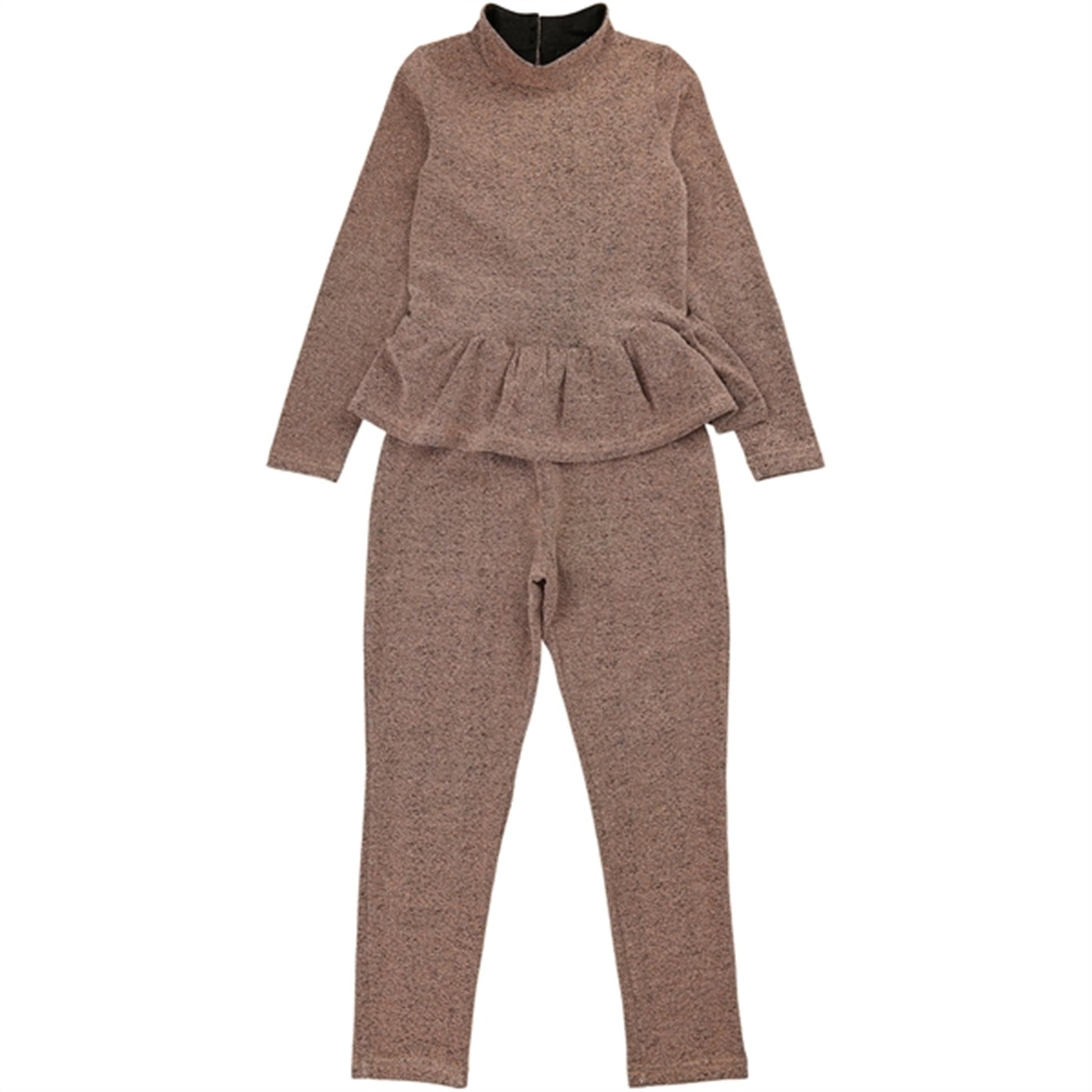 The New Gold Glitter Idalou Jumpsuit