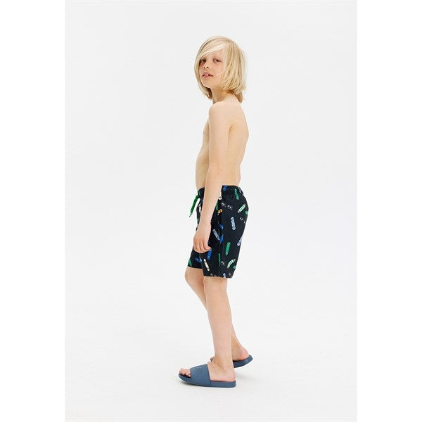 The New Black Beauty Jarvis Swim Shorts