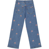 The NEW Light Blue Janet Wide Jeans 5