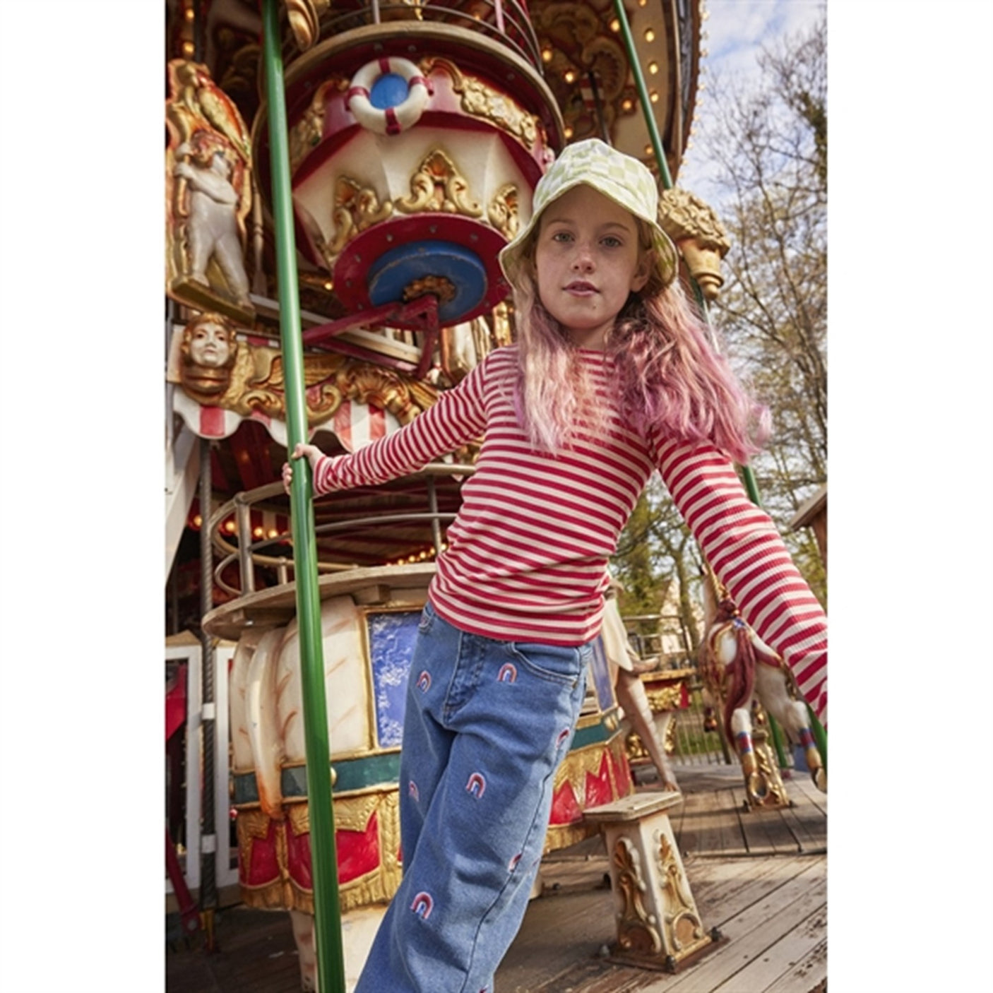 The NEW Geranium Fie Blouse Rib