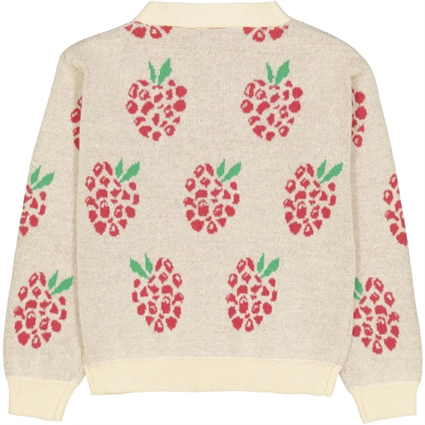 The New White Swan Jalita Jaquard Cardigan